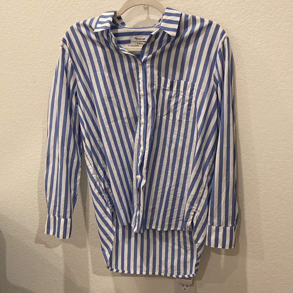 MADEWELL Oversized Button-Up